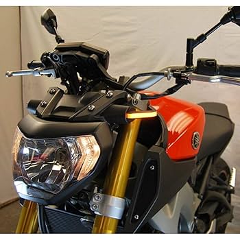 Amazon | New Rage Cycles フロントウィンカー - ヤマハ MT-09